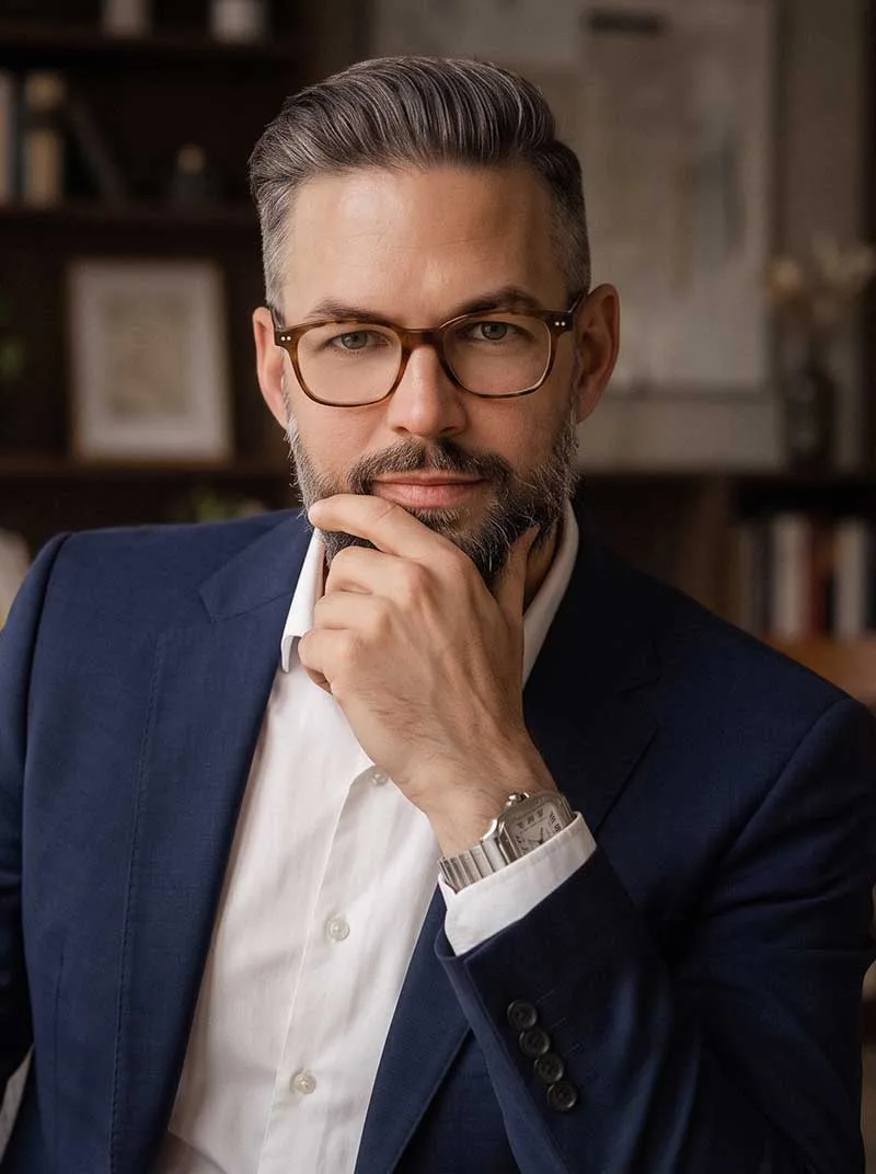 Porträt von Marc Härter, Inhaber von Marc Härter Immobilien