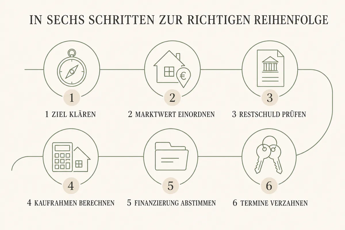 Erst verkaufen oder erst neu kaufen? Die richtige Reihenfolge beim Immobilienwechsel