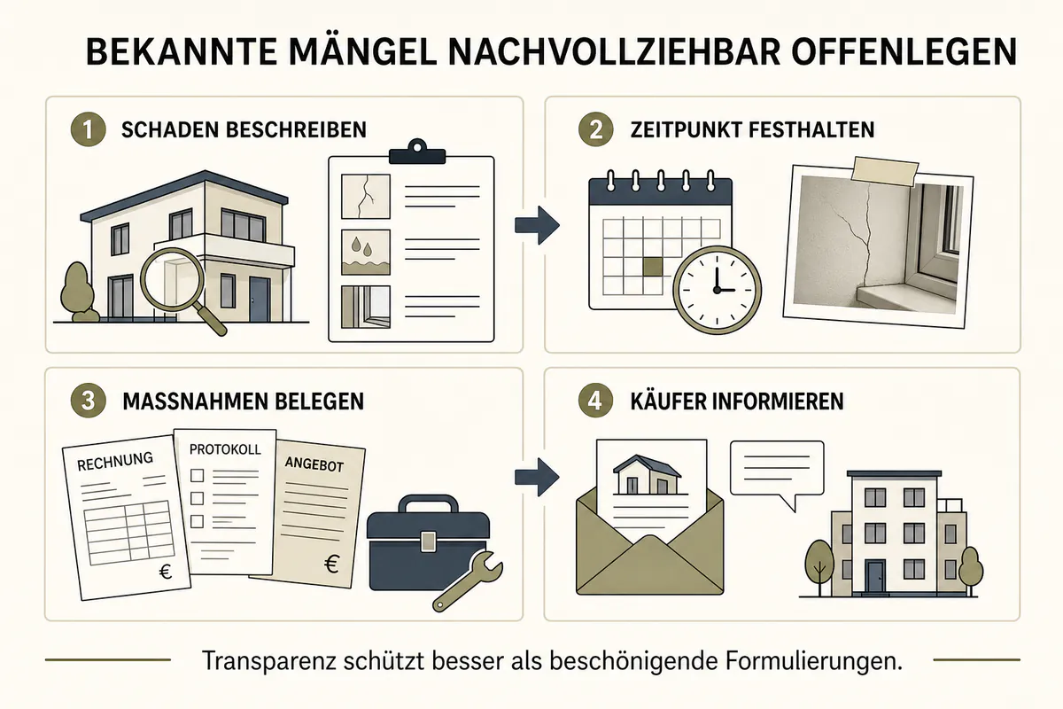 Immobilie gekauft wie gesehen: Wann Verkäufer trotzdem haften — Haftung & arglistige Täuschung erklärt