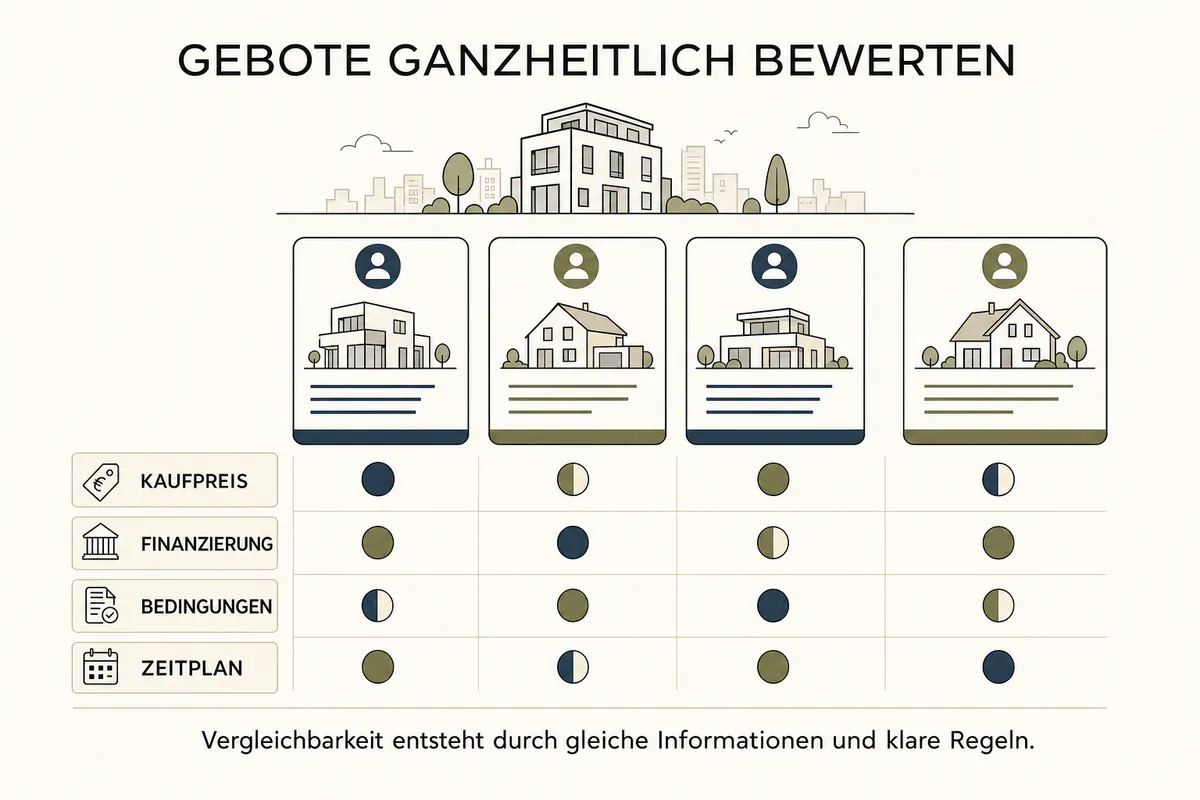 Bieterverfahren: Wenn mehrere Interessenten kaufen möchten