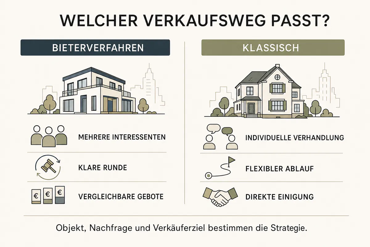 Bieterverfahren: Wenn mehrere Interessenten kaufen möchten