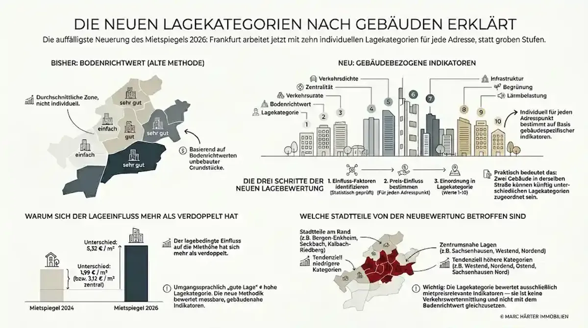 Neuer Mietspiegel Frankfurt 2026: Was Mieter und Vermieter nun wissen müssen
