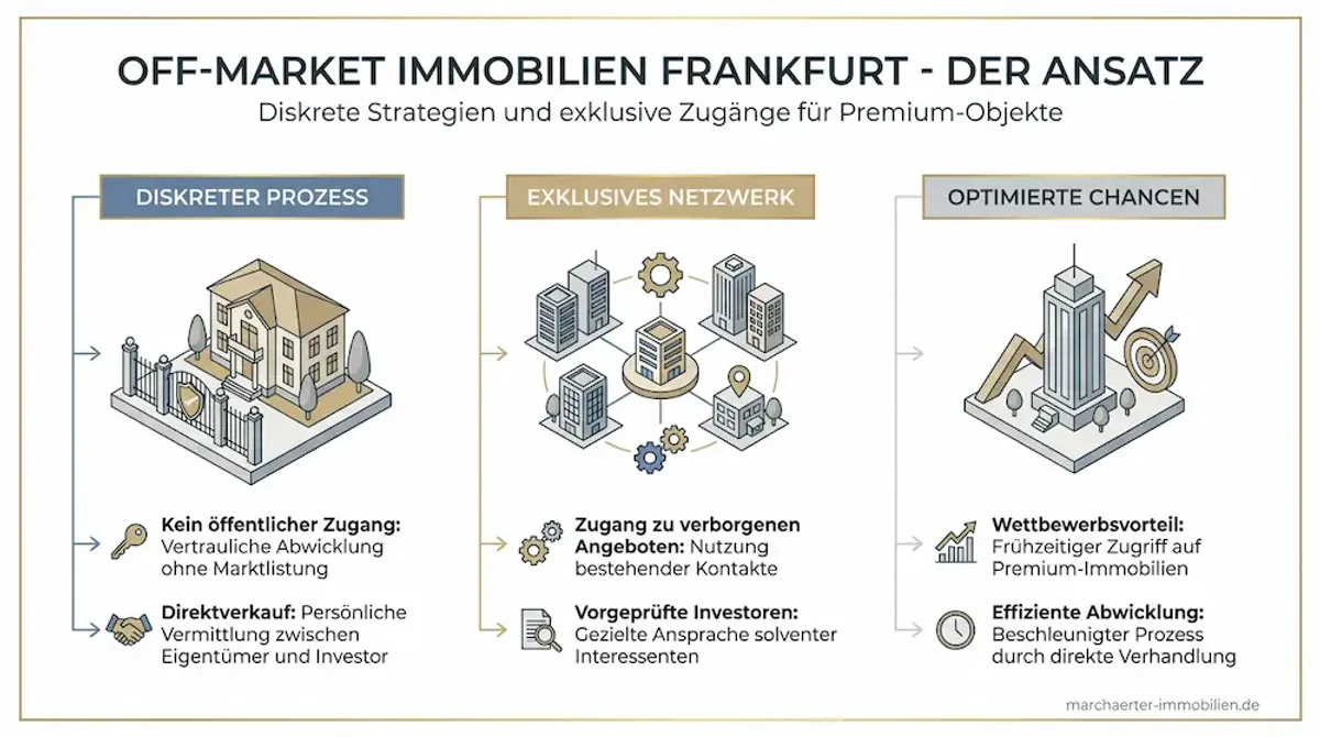 Off Market Immobilien Frankfurt – Diskret kaufen & verkaufen