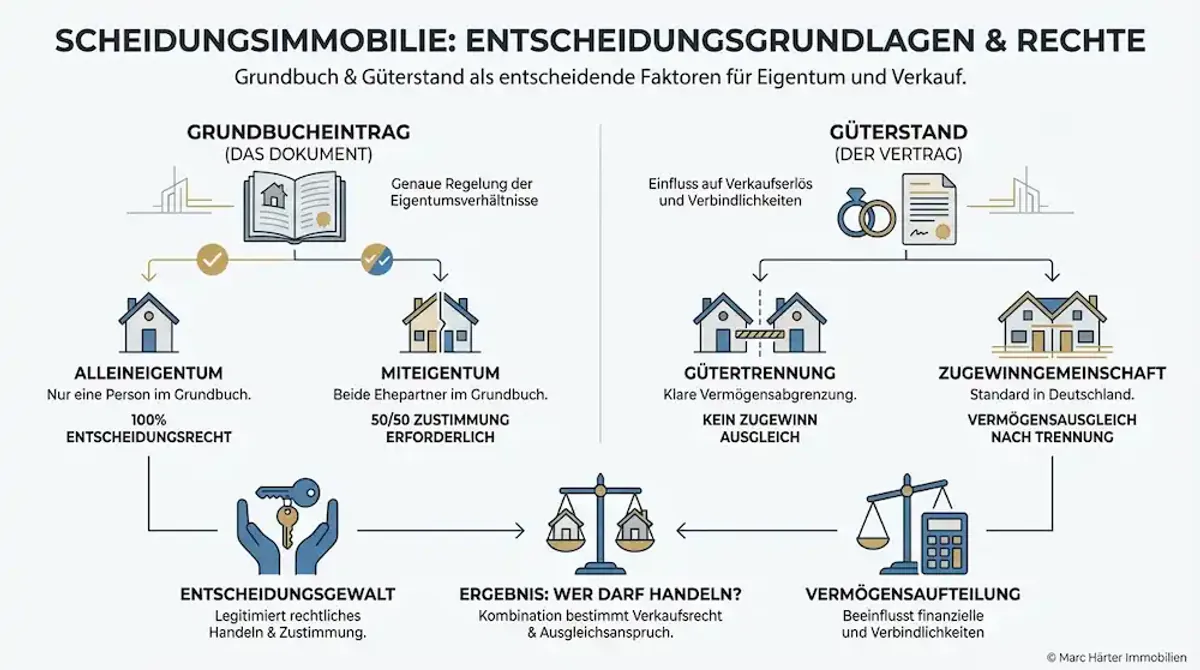 Immobilie bei Scheidung verkaufen in Frankfurt: Zugewinnausgleich, Spekulationssteuer und der richtige Verkaufsprozess
