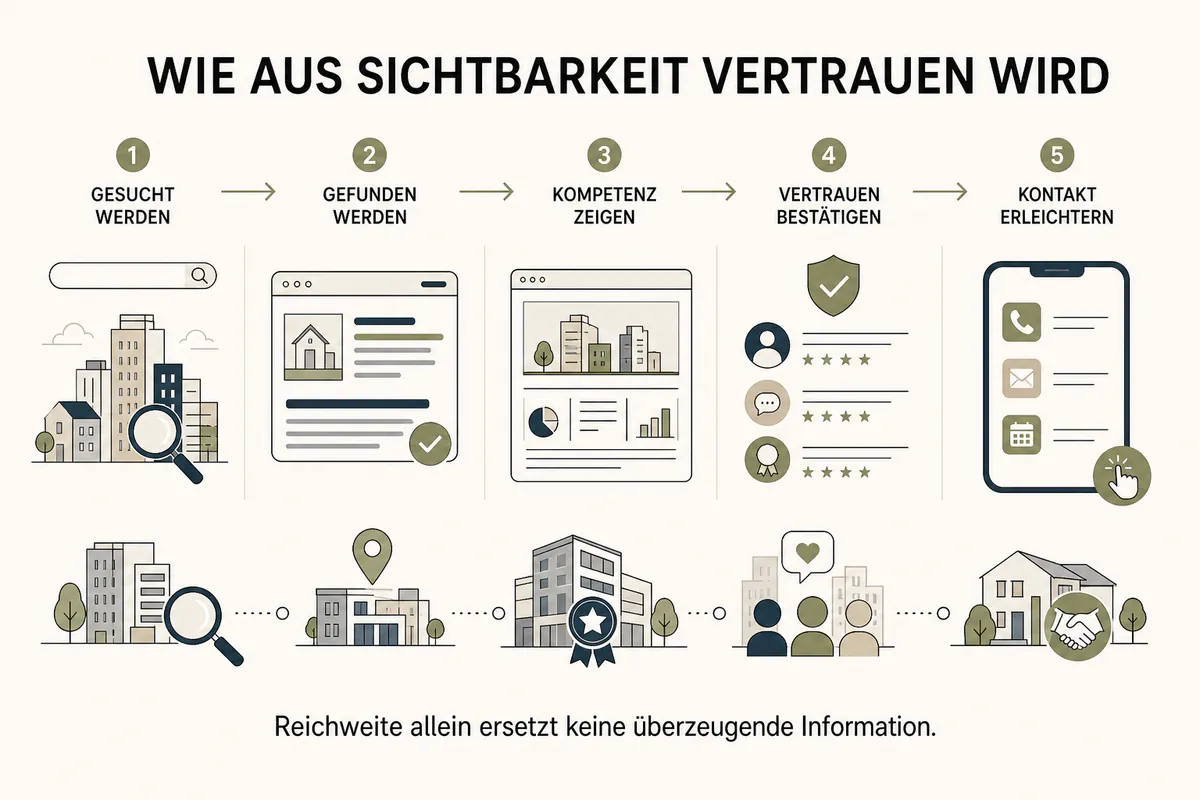 Sichtbarkeit für Immobilienmakler: Jetzt als Makler gefunden werden
