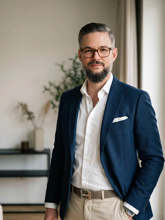 Porträt von Marc Härter, Immobilienmakler für Frankfurt-Bockenheim