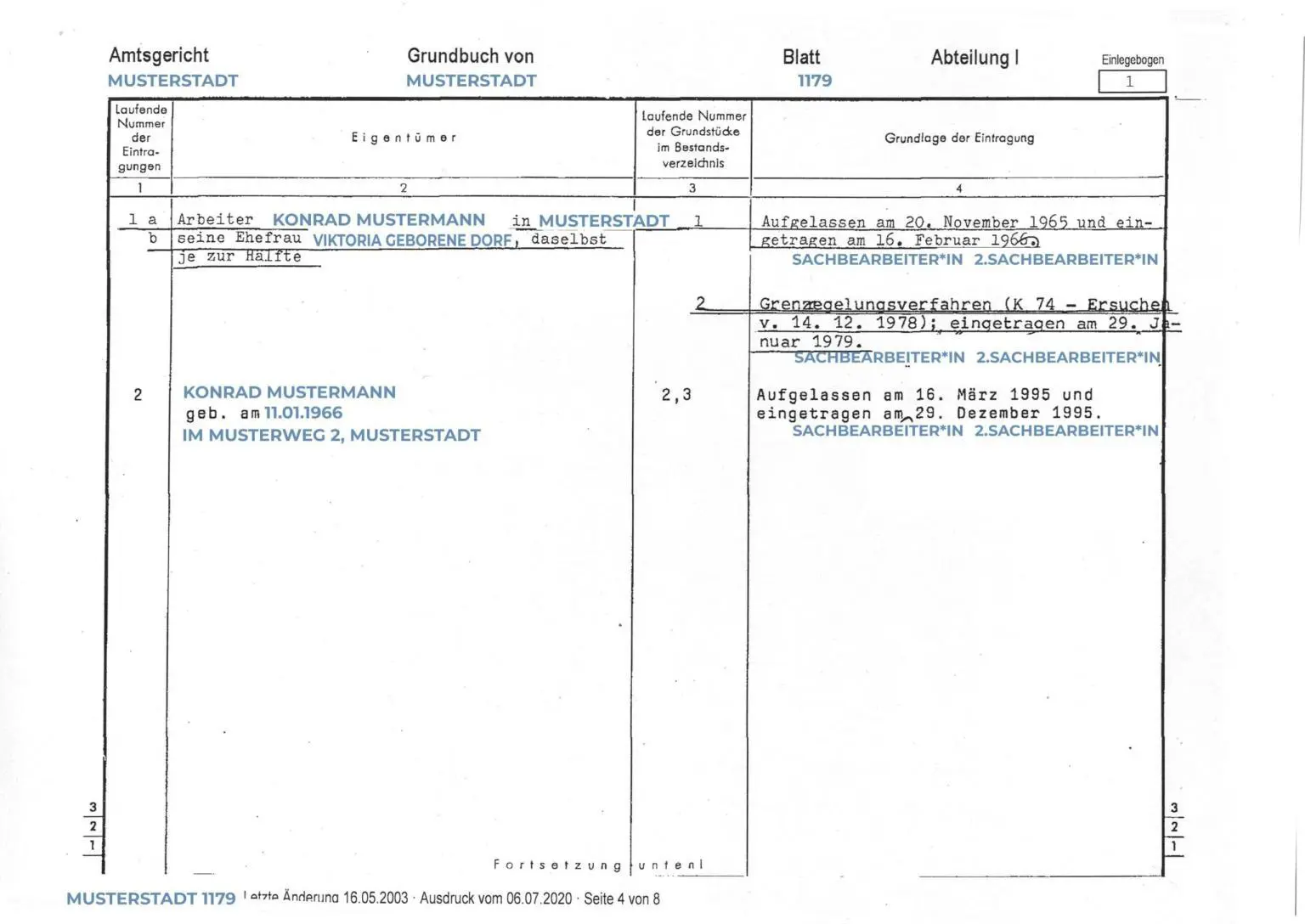 Grundbuch erklärt. Hier finden Sie alle Antworten.