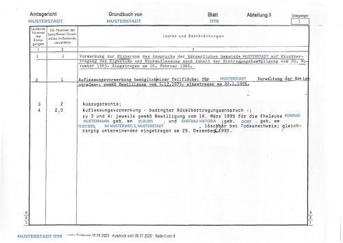 Grundbuch erklärt. KomplettErklärung + Eintragungen, FAQ,..