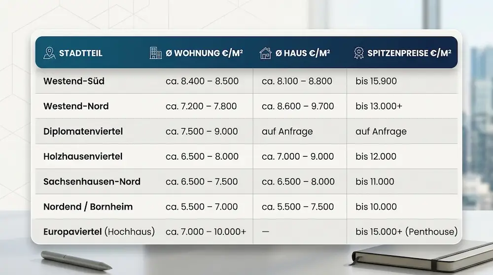 Luxusimmobilien Frankfurt 2026: Lagen, Preise & Off-Market luxusimmobilien frankfurt
