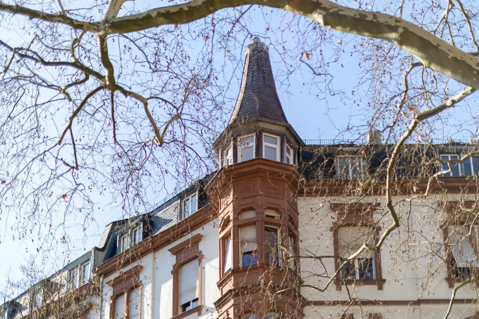 THE BELVEDERE: Maisonette-Wohnung im Nordend Außenansicht - Marc Härter Immobilien - Immobilienmakler Frankfurt