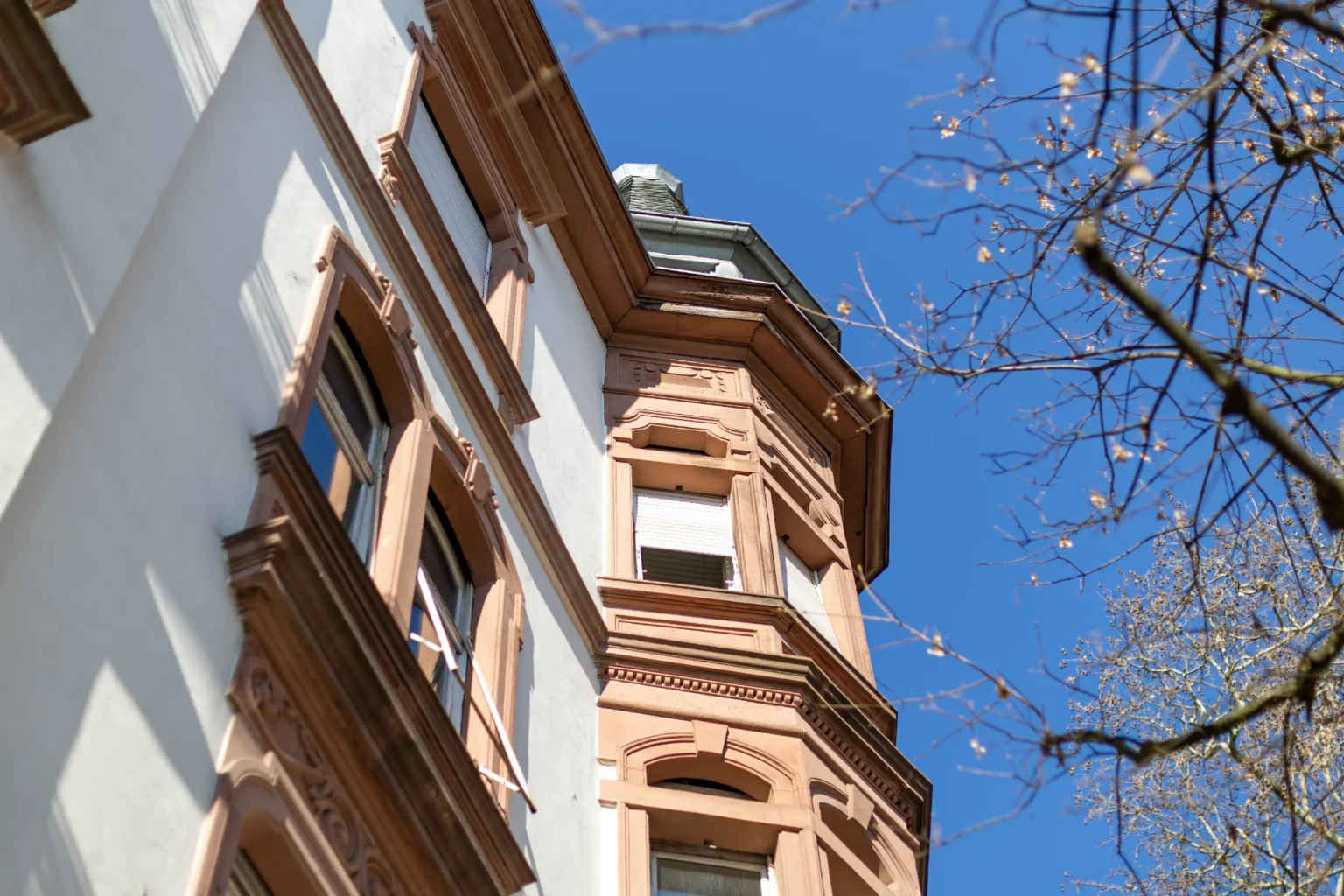 THE BELVEDERE: Maisonette-Wohnung im Nordend Fassade 2 - Marc Härter Immobilien - Immobilienmakler Frankfurt