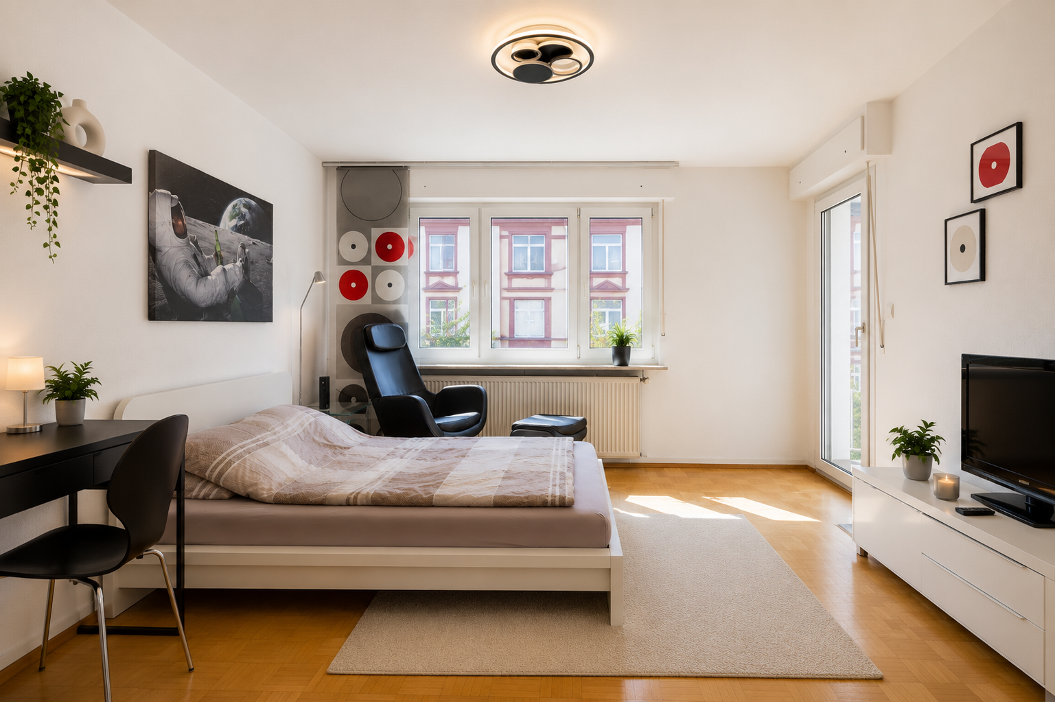 Charmantes Apartment mit Sonnenbalkon im Frankfurter Nordend Charmantes Apartment mit Sonnenbalkon im Frankfurter Nordend
